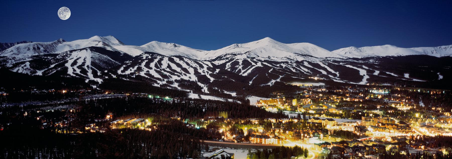 Full Moon Over Breckenridge